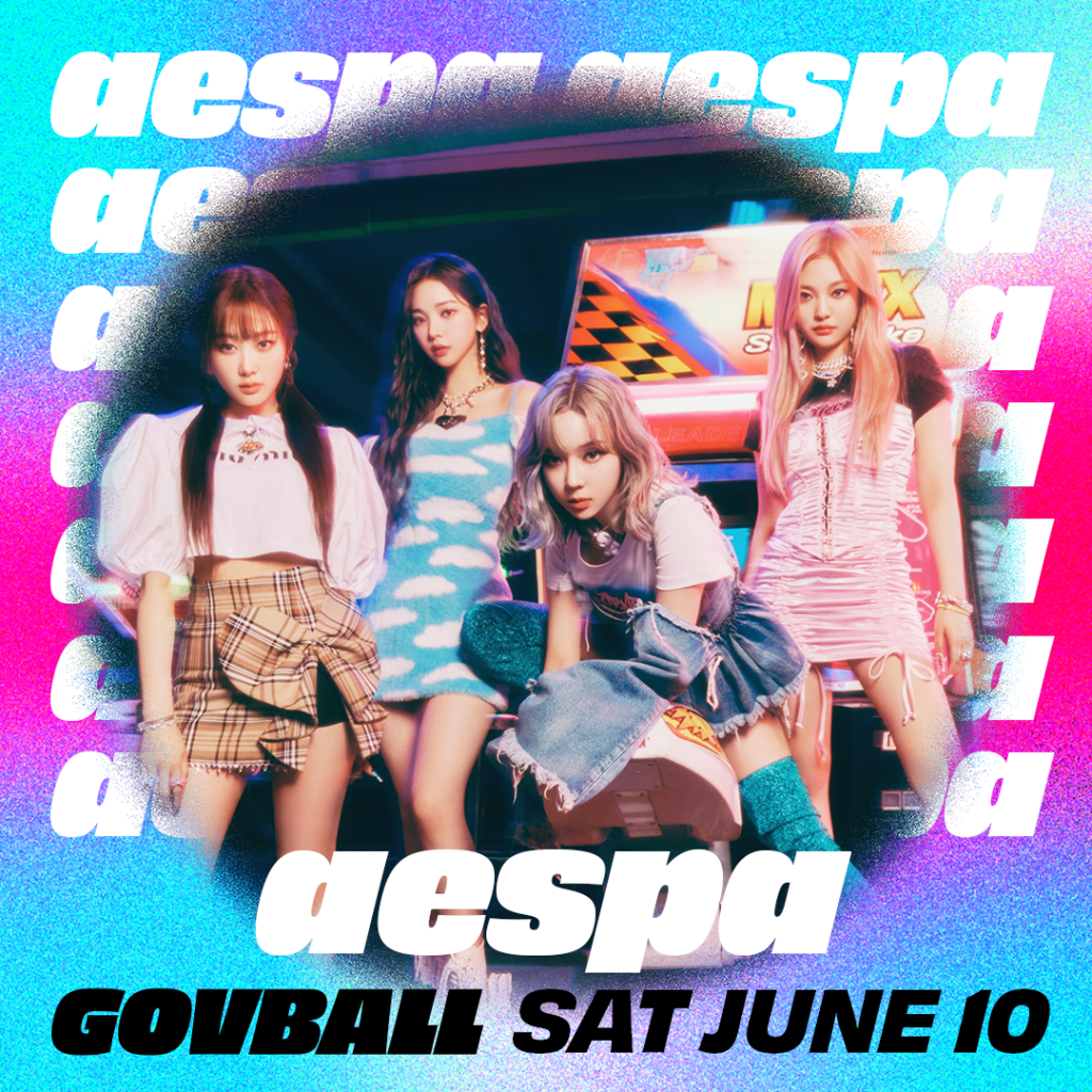 aespa will perform at Gov Ball on Saturday, June 10. 