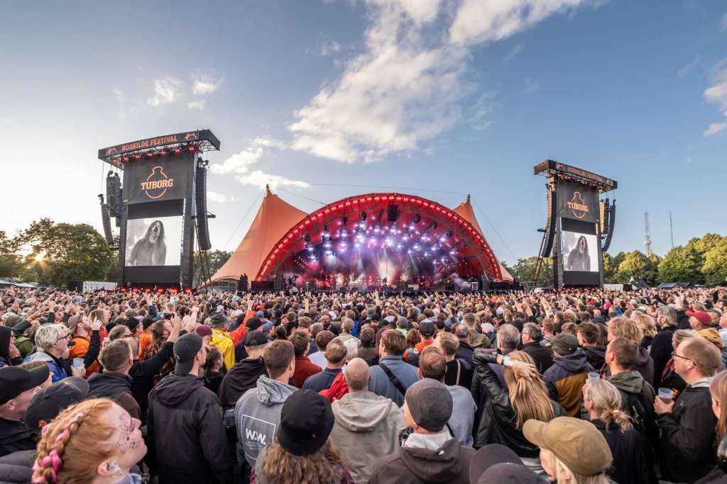 Roskilde Festival 2024 shot by Kim Matthäi Leland.