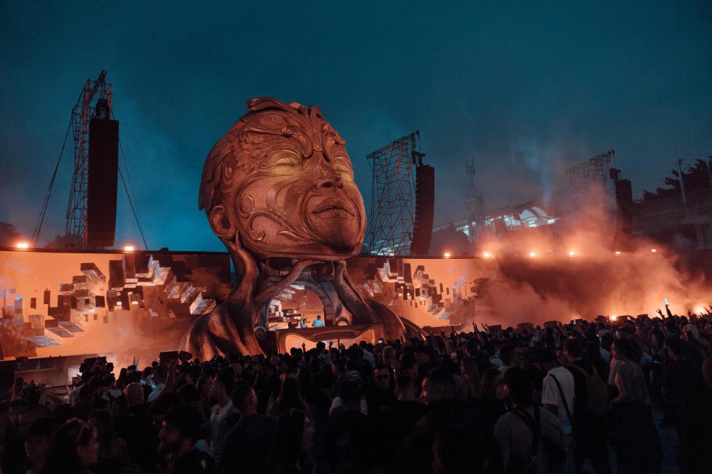 CORE stage at Parque Norte Medellín, Colombia. Credits: courtesy of PR CORE World, Tomorrowland.