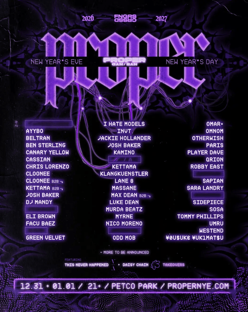 PROPER NYE/NYD flyer