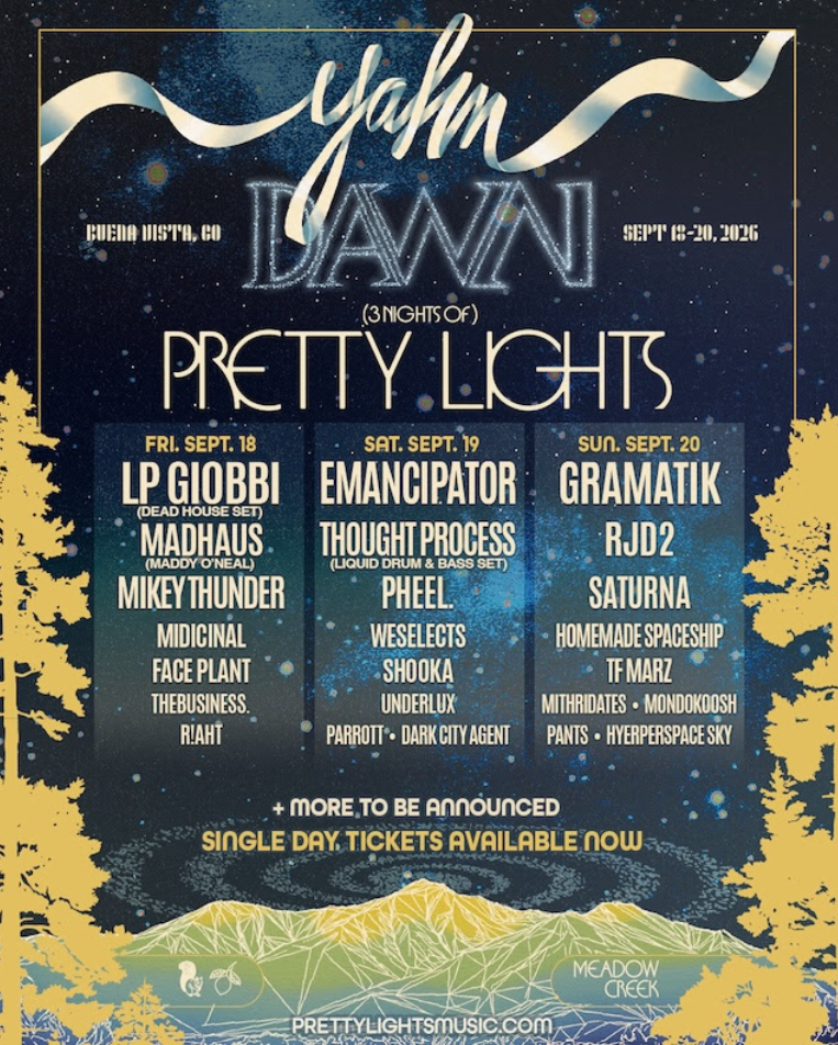 Pretty Lights flyer