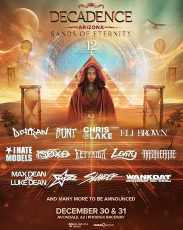 Decadence Arizona flyer